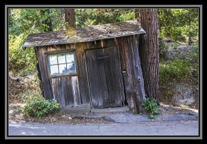  "Historic home" at Palomar Mountain.