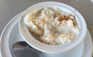 More rice pudding, please.