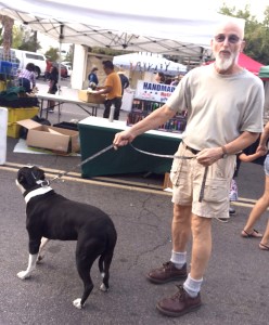 Rocky took Greg Dunn out for a little street walking.