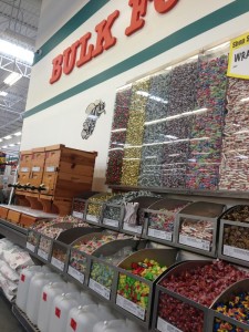 Inside Winco Foods.