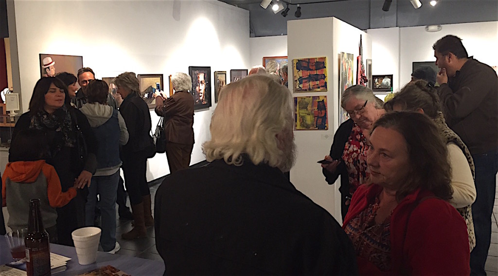 The scene Saturday at Municipal Gallery/Escondido Arts Partnership.