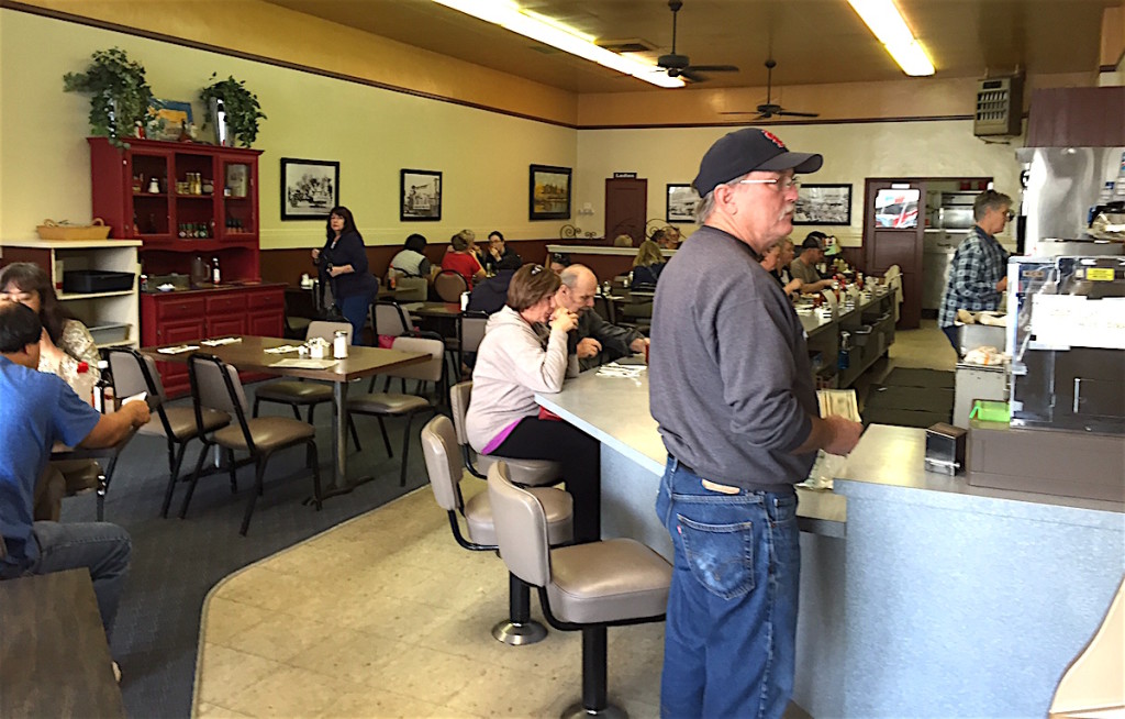 Counter scene at Champion’s.