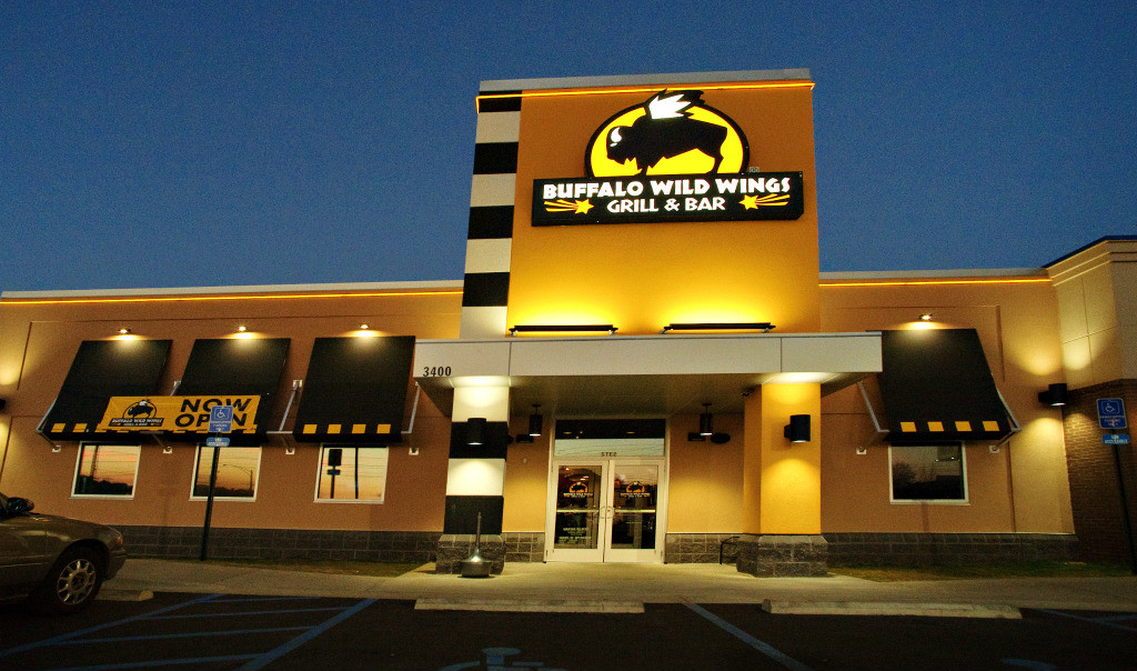 Buffalo Wild Wings, ye-haw.