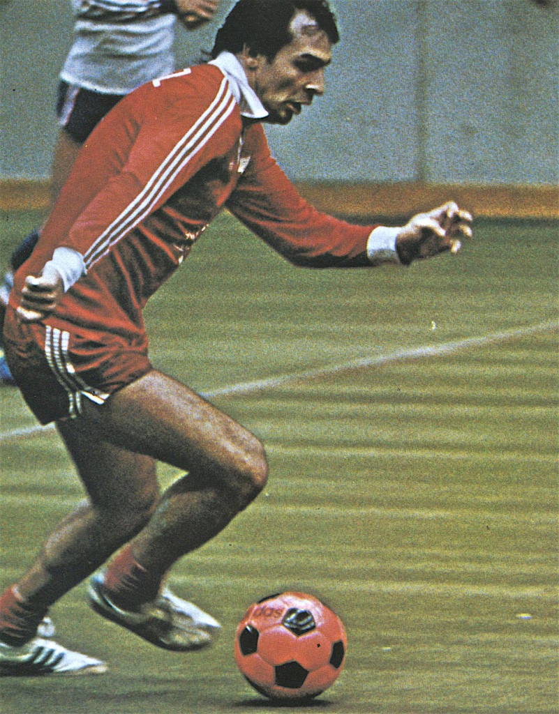 Steve Zungul busts a move with the MISL champion New York Arrows in 1979.