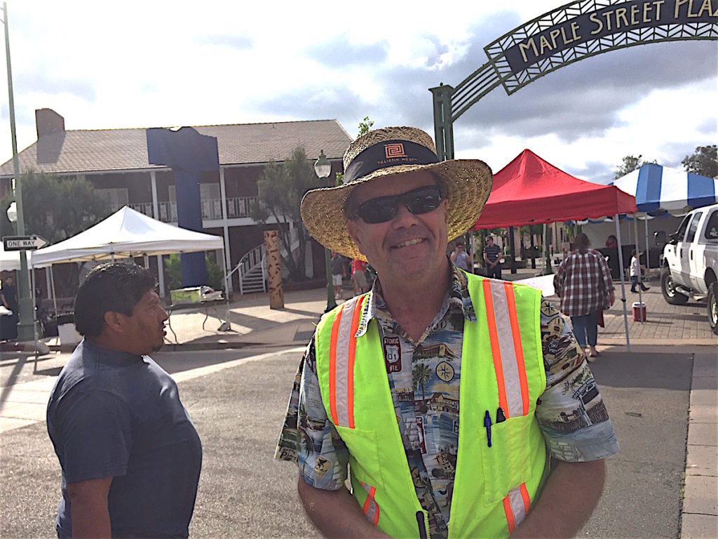 Rick Bauer managed the venue for Kennedy & Associates street fair(e) consultants.