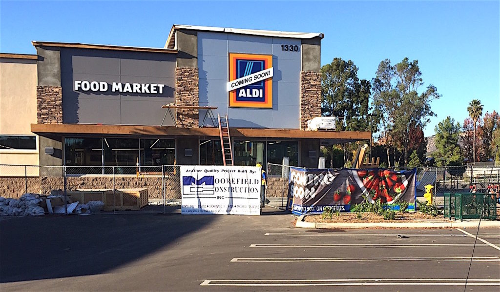 New Aldi Escondido in progress.