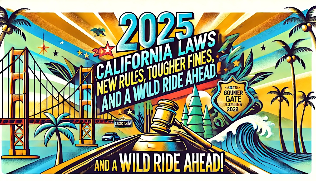 200 new 2025 California Laws now being enforced Escondido Grapevine